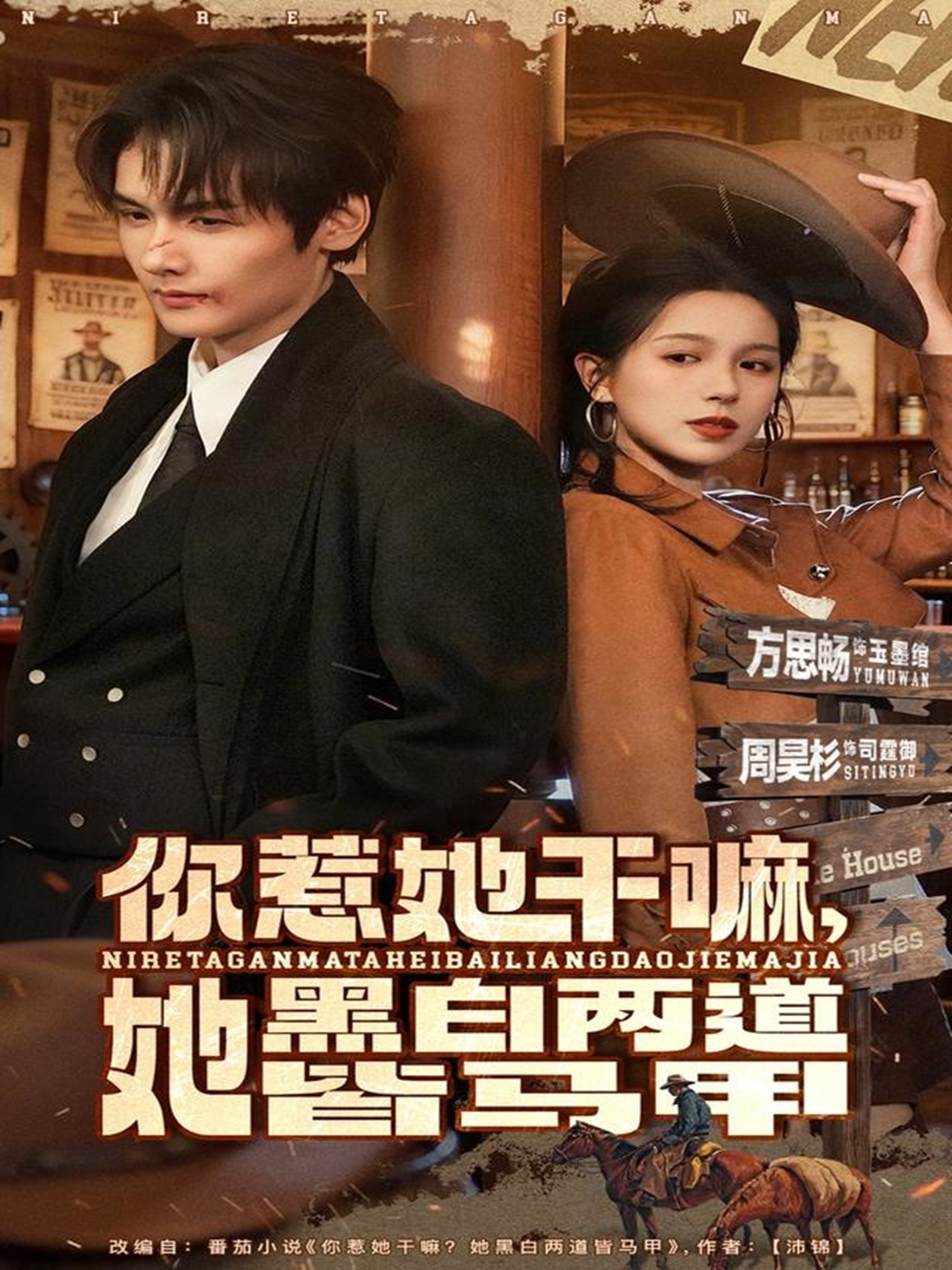 你惹她干嘛她黑白两道皆马甲