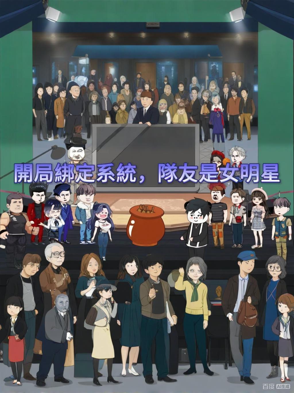 【沙雕漫】開局綁定系統，隊友是女明星封面图