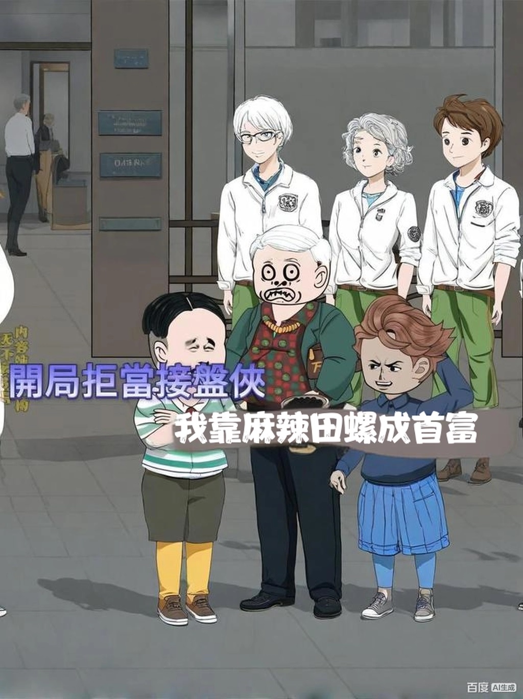 【沙雕漫】開局拒當接盤俠，我靠麻辣田螺成首富封面图