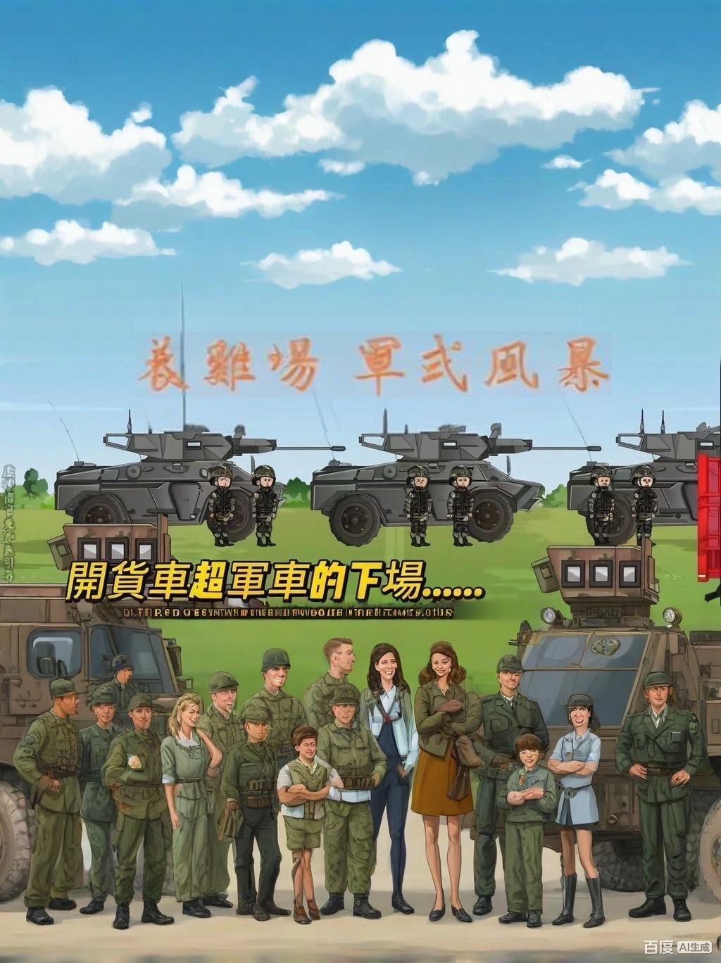 【沙雕漫】養雞場軍武風暴封面图