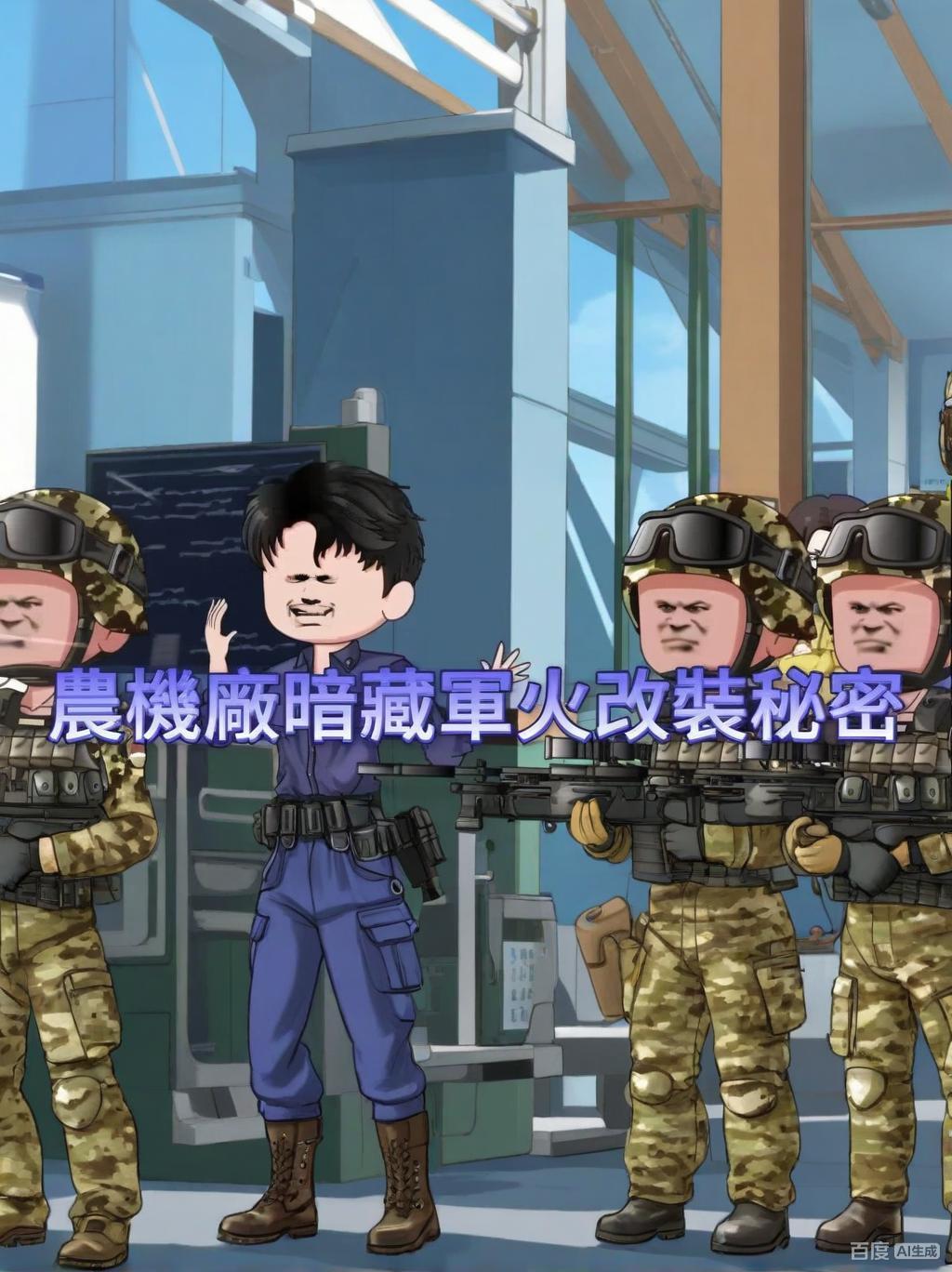 【沙雕漫】農機廠暗藏軍火改裝秘密封面图