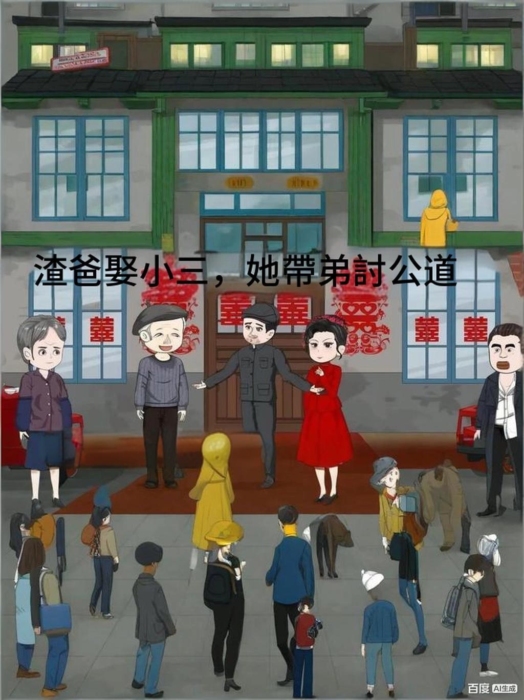 【沙雕漫】渣爸娶小三，她帶弟討公道封面图