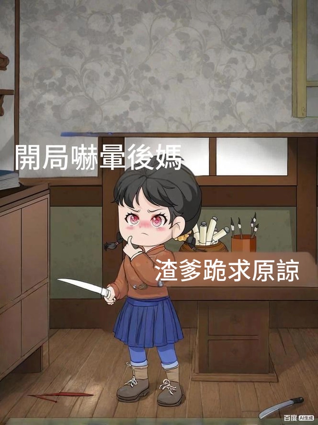 【沙雕漫】開局嚇暈後媽，渣爹跪求原諒封面图