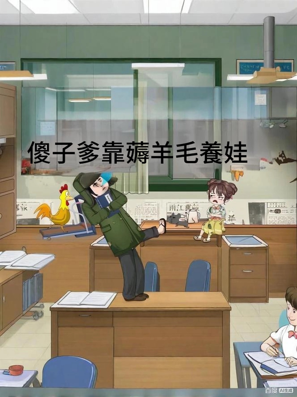 【沙雕漫】傻子爹靠薅羊毛養娃封面图