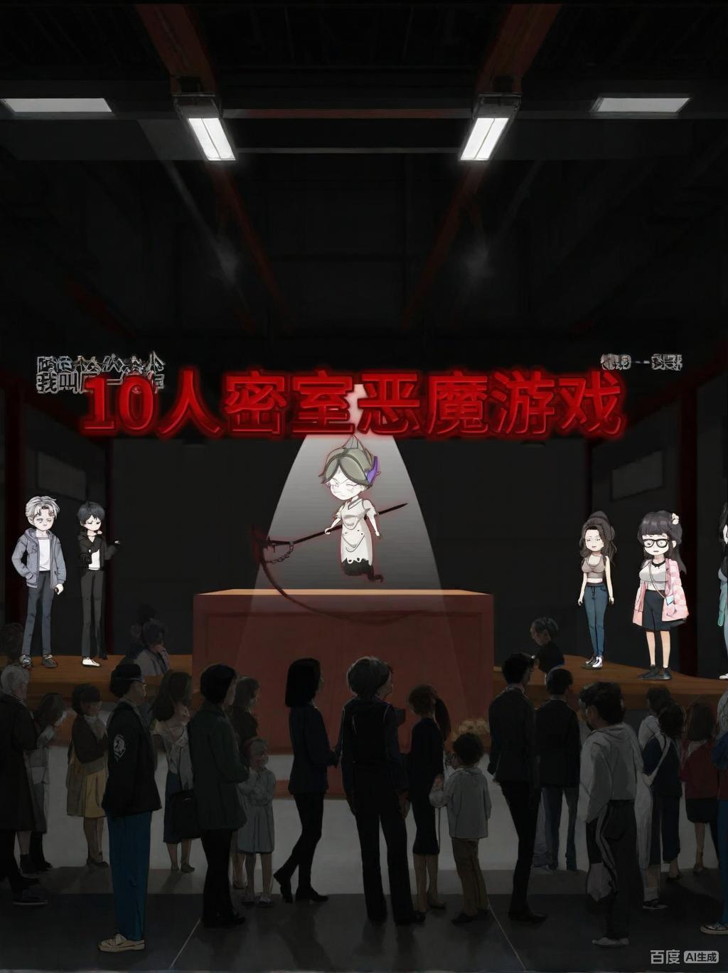 【沙雕漫】10人密室恶魔游戏封面图