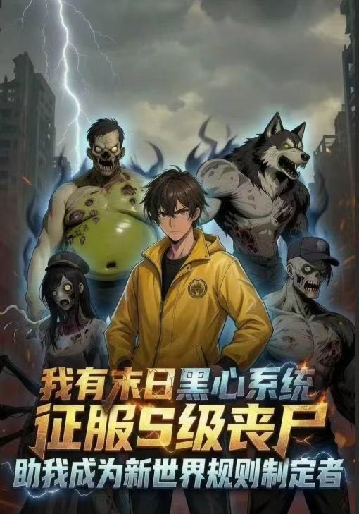 我有末日黑心系统，征服S级丧尸为我打工封面图