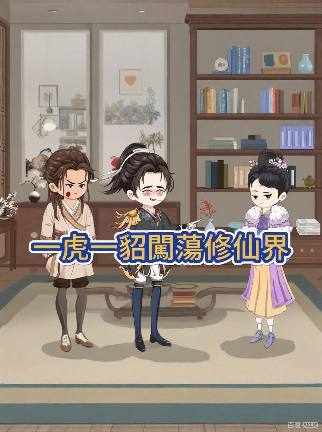 【古装漫】一虎一貂闯荡修仙界封面图