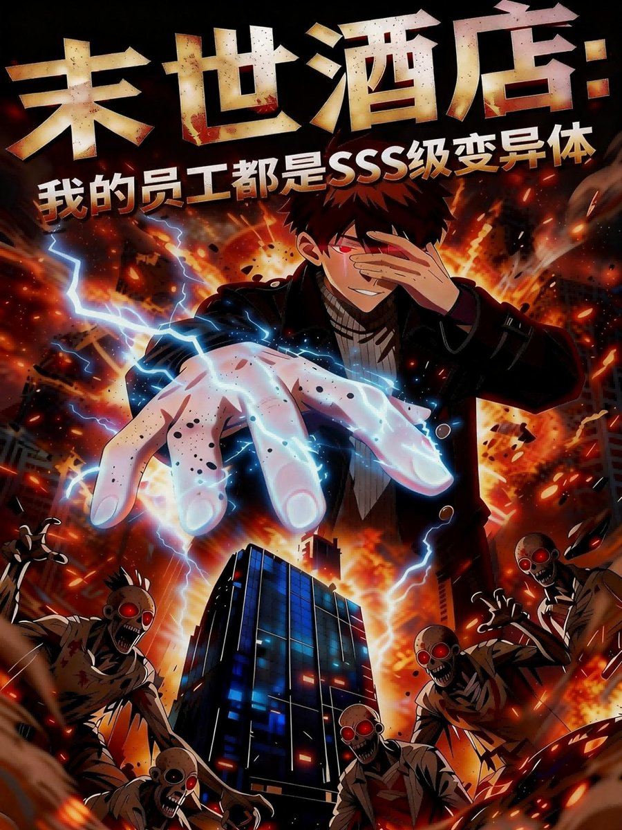 末世酒店：我的员工都是SSS级变异体封面图
