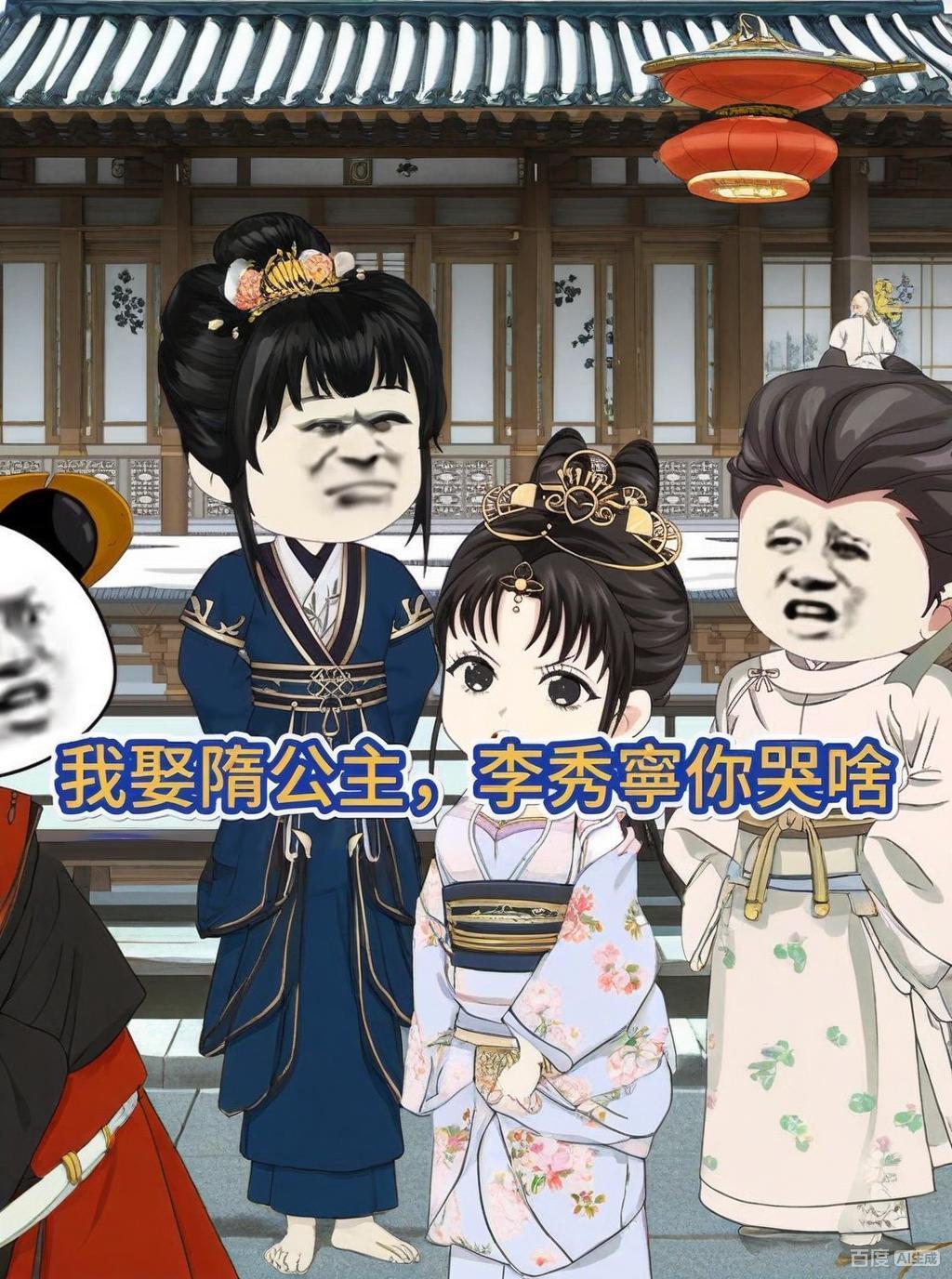 【古装漫】我娶隋公主，李秀宁你哭啥封面图