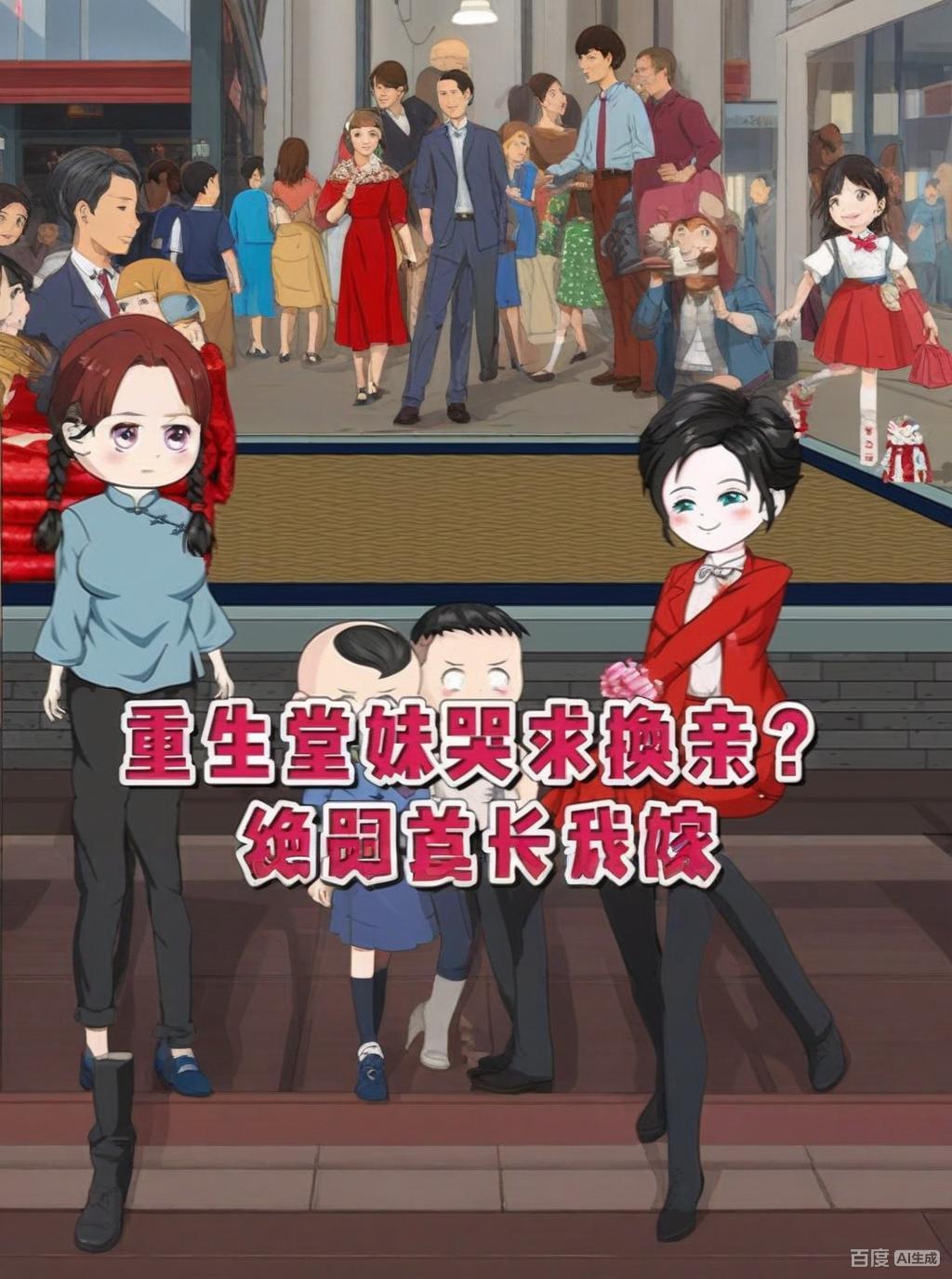 【重生漫】重生堂妹哭求换亲？绝嗣首长我嫁封面图