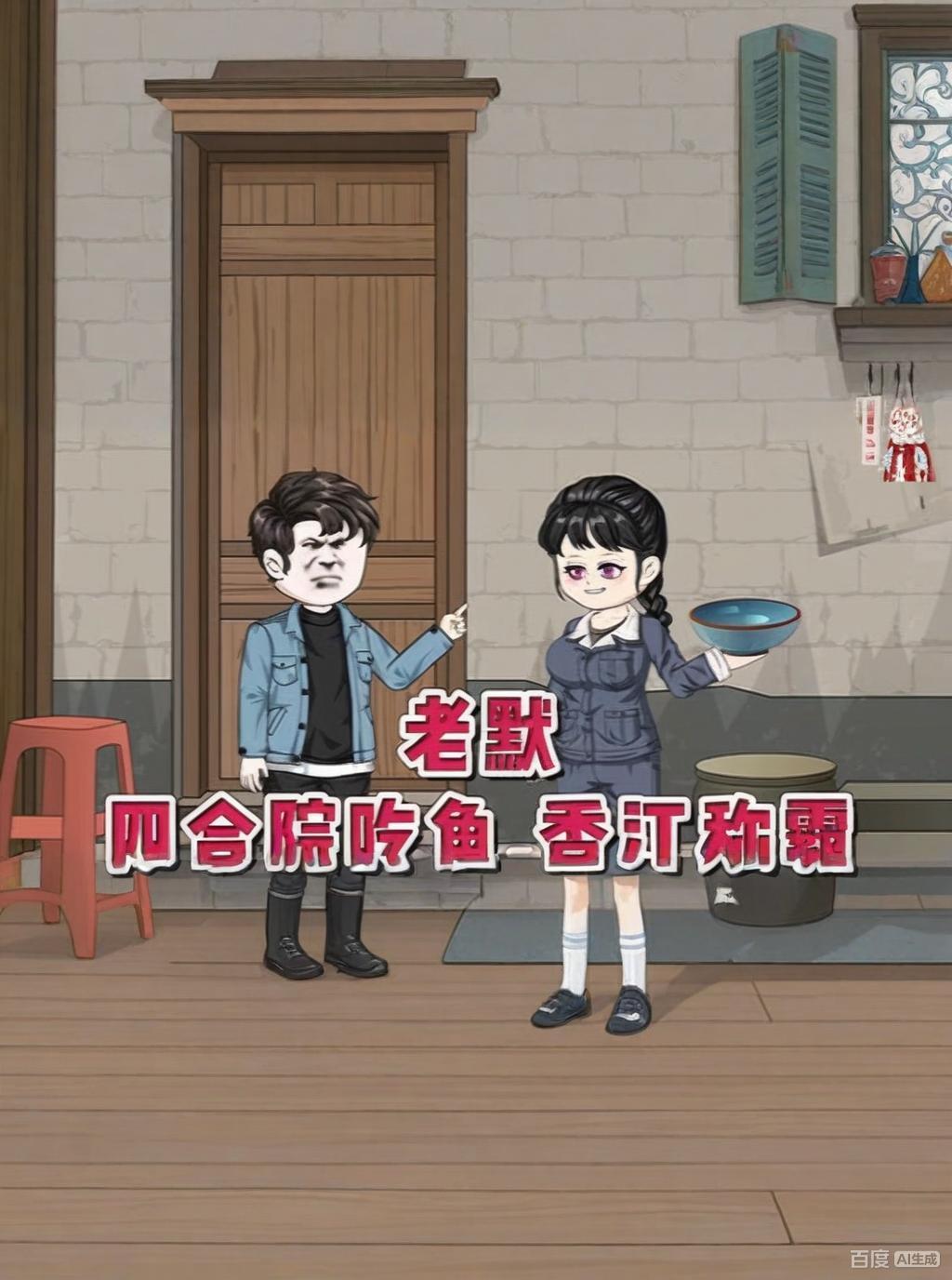 【现代漫】老默，四合院吃鱼，香江称霸封面图