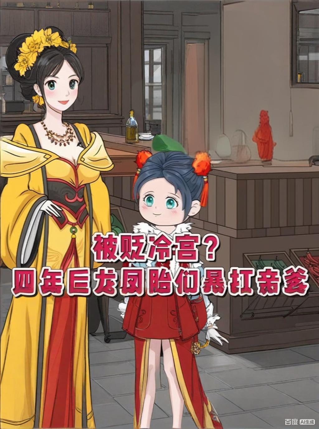 【古装漫】被贬冷宫？四年后龙凤胎们暴打亲爹封面图