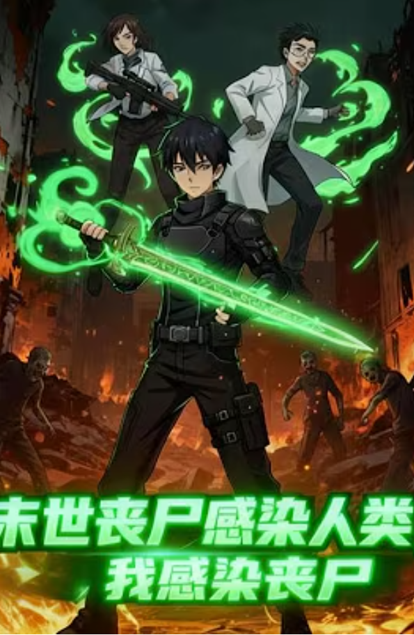 【动态漫】末世丧尸感染人类，我感染丧尸封面图