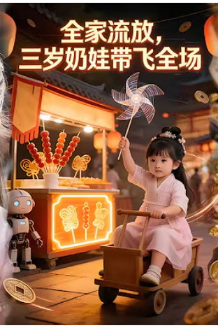 【重生漫】全家流放，三岁奶娃带飞全场封面图