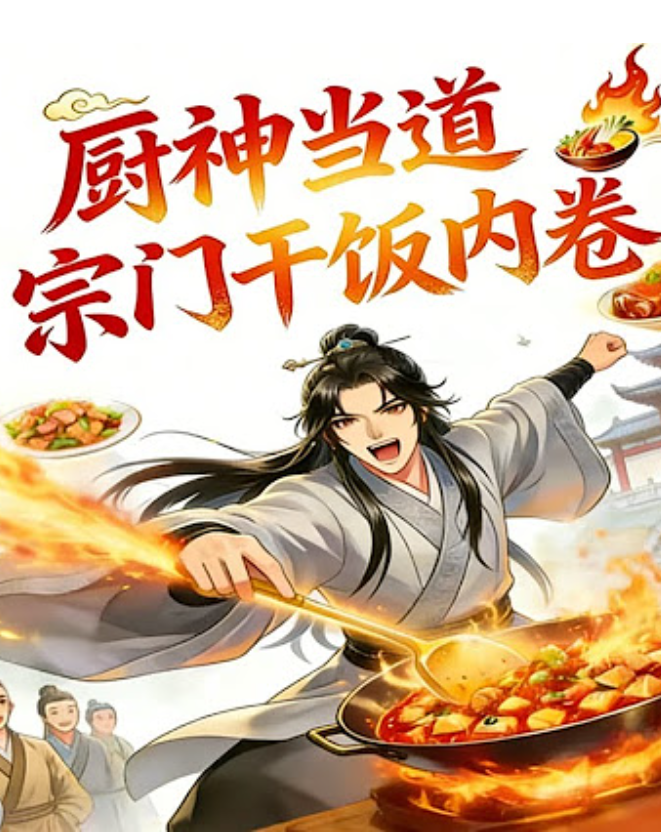 【古装漫】厨神当道，宗门干饭内卷封面图