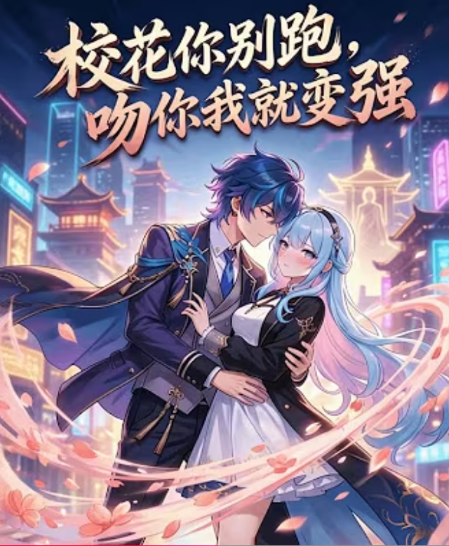 【动态漫】校花你别跑，吻你我就变强封面图