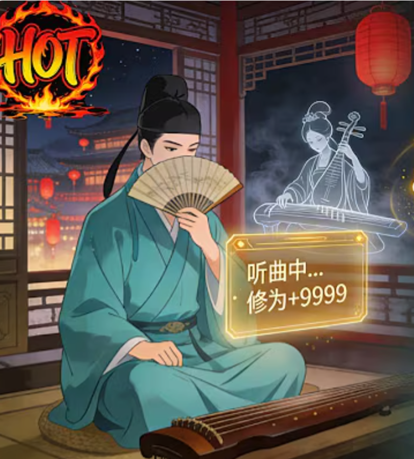 【穿越漫】系统让我勾栏听曲，赐我无敌修为封面图