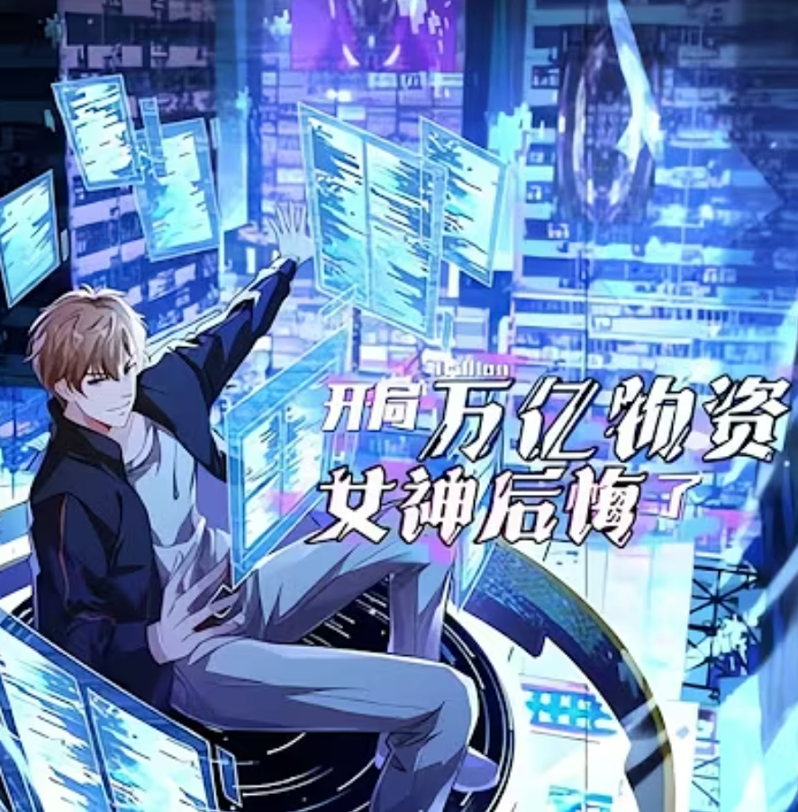 【动态漫】开局万亿物资，女神后悔了封面图