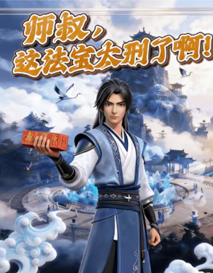 【古装漫】师叔，这法宝太刑了啊！封面图