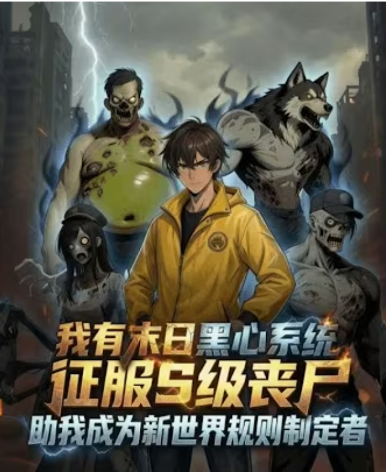 【动态漫】我有末日黑心系统，征服S级丧尸为我打工封面图