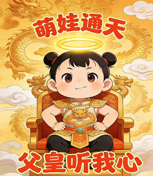 【沙雕漫】萌娃通天：父皇听我心封面图