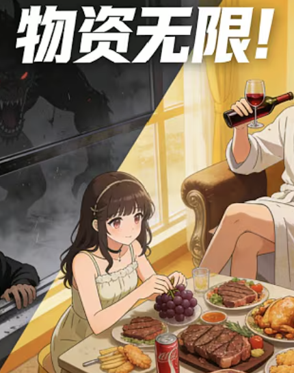 【现代漫】末日降临，校花为了一包泡面求我开门？封面图