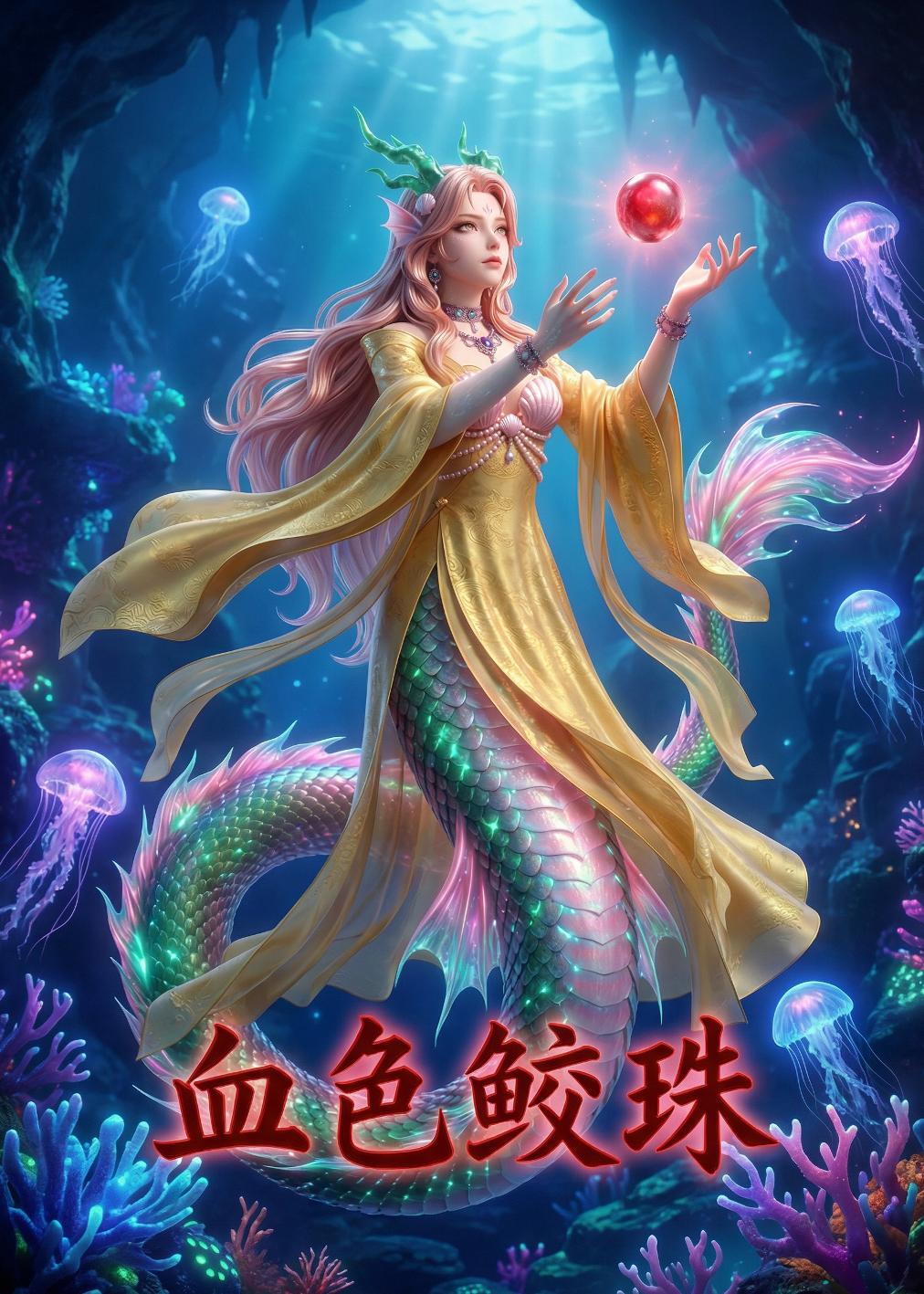 血色鲛珠封面图