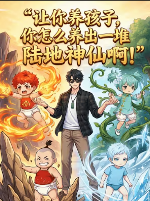 【修仙漫】让你养孩子，你怎么养出一堆陆地神仙啊封面图