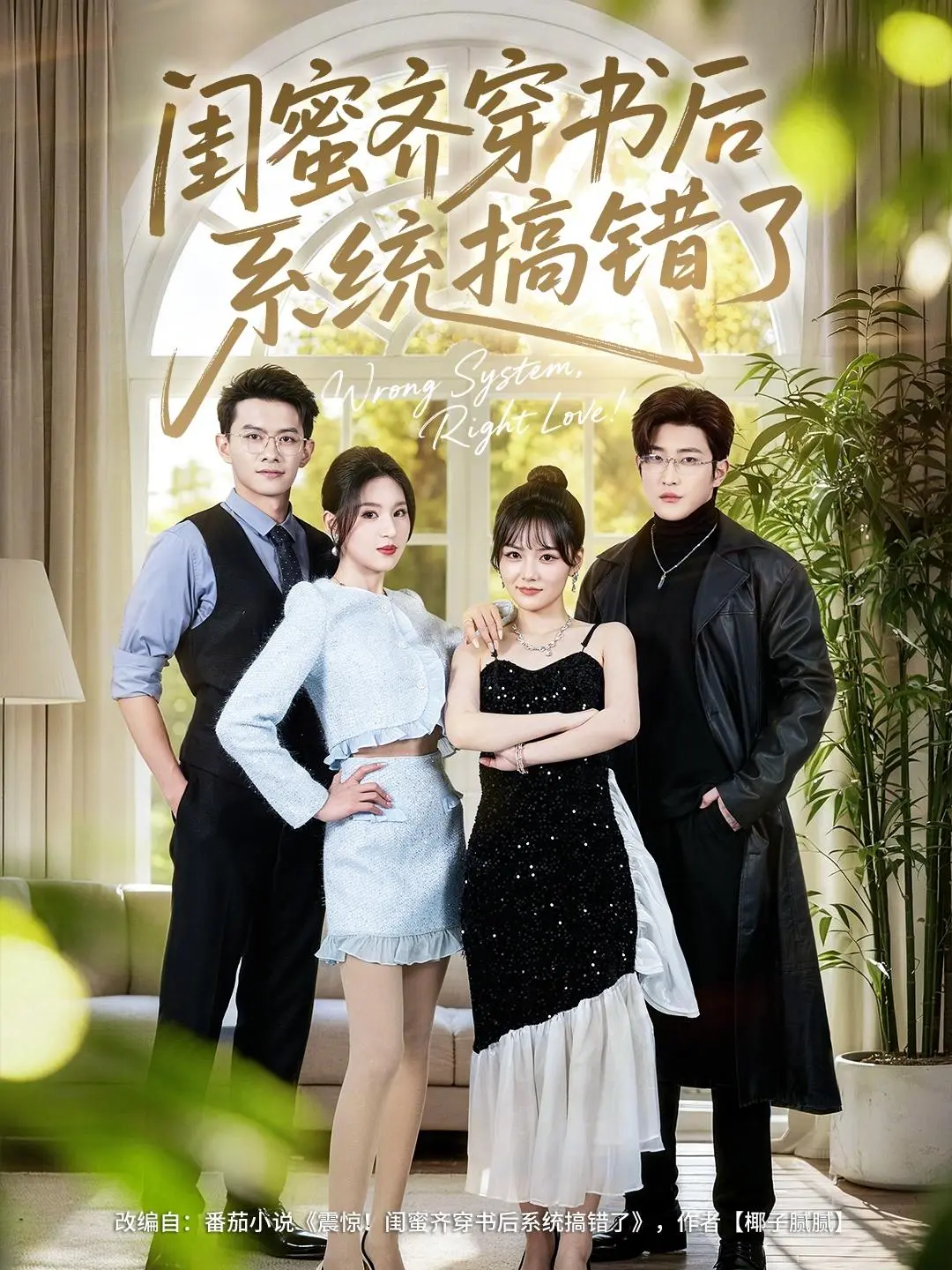 闺蜜齐穿书后系统搞错了封面图