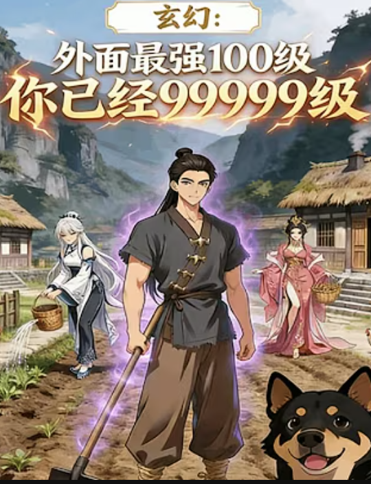 【穿越漫】玄幻：外面100级，你已经99999级封面图