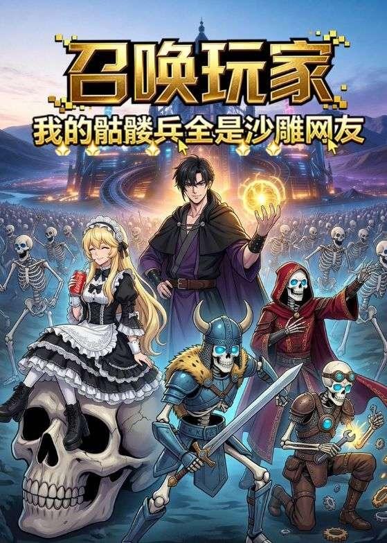 召唤玩家：我的骷髅兵全是沙雕网友封面图