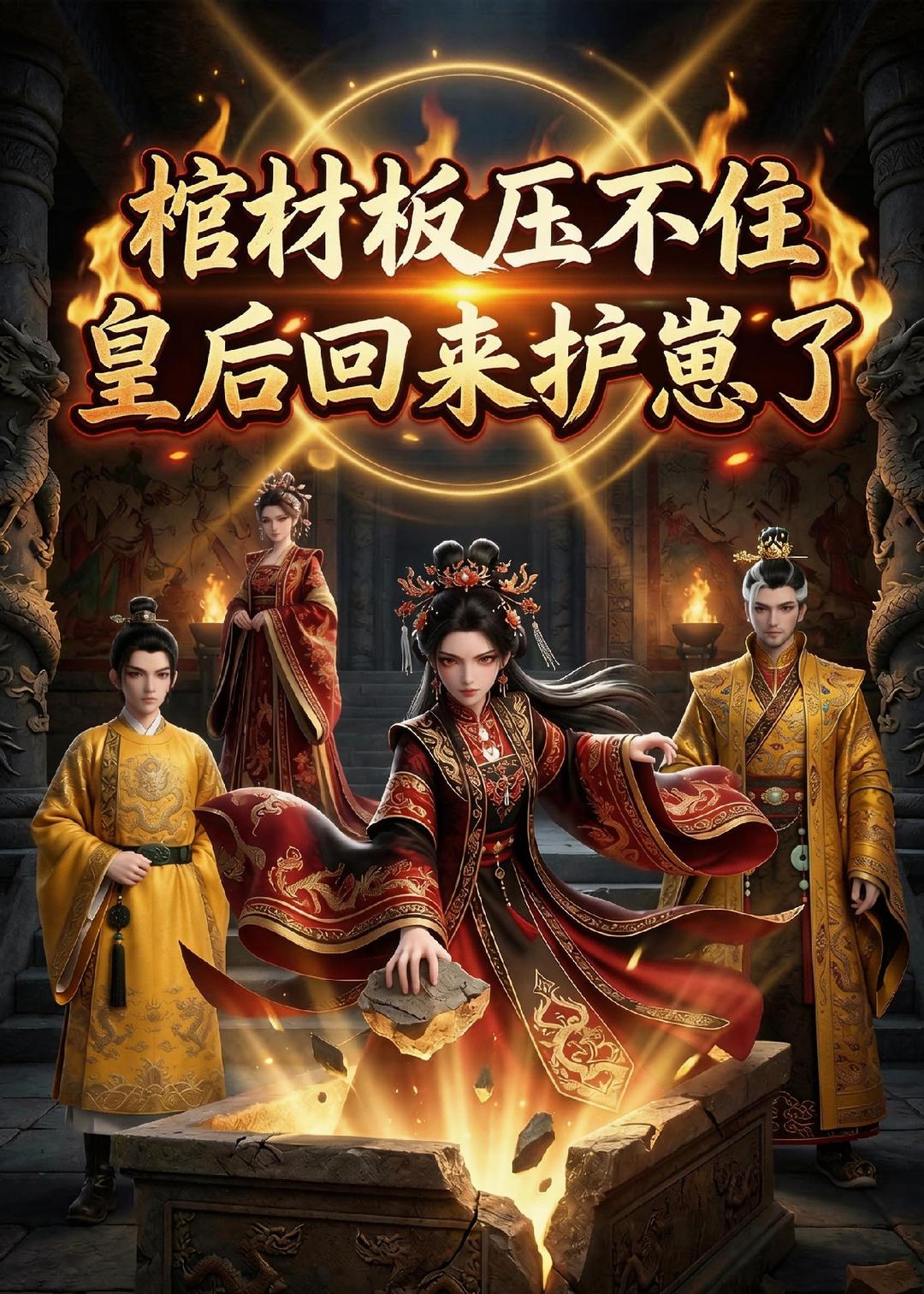 棺材板压不住，皇后回来护崽了封面图