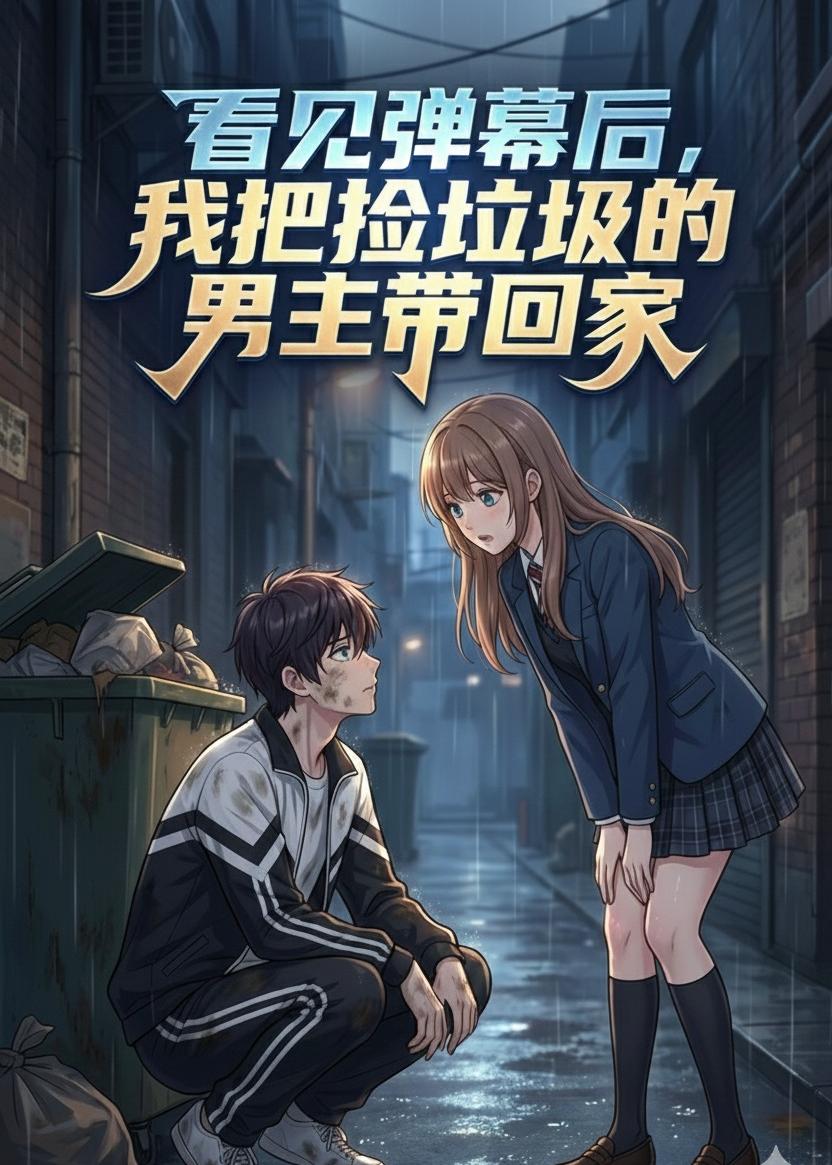 看见弹幕后，我把捡垃圾的男主带回家封面图