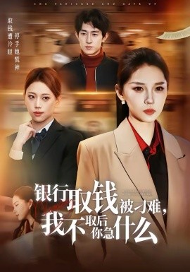 银行取钱被刁难我不取后你急什么