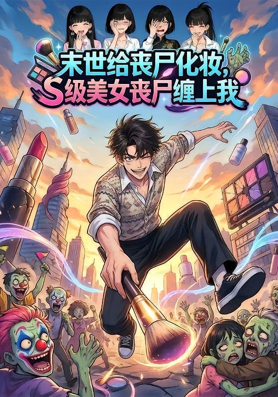 末世给丧尸化妆，S级美女丧尸缠上我封面图
