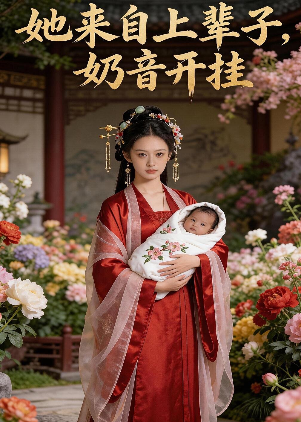 她来自上辈子，奶音开挂封面图