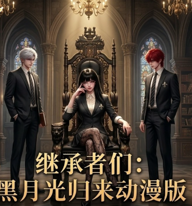 继承者们：黑月光归来动漫版封面图