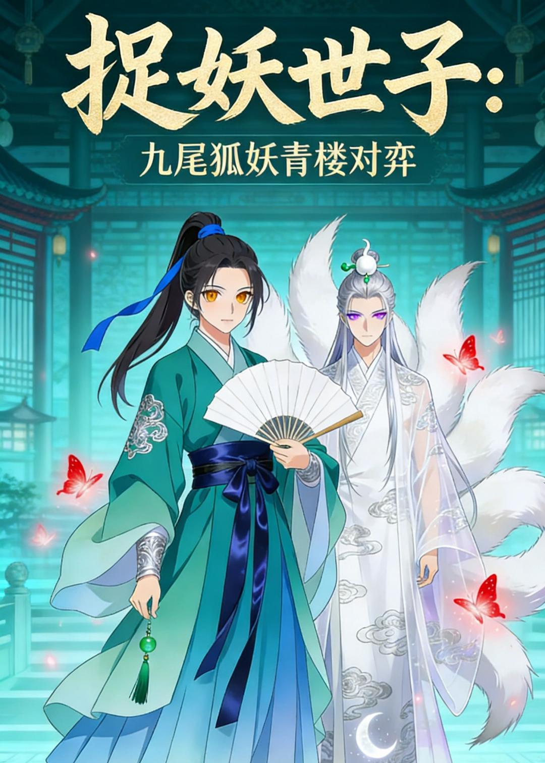 捉妖世子九尾狐妖青楼对弈