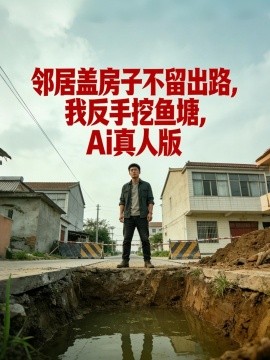 邻居盖房子不留出路我反手挖鱼塘Ai真人版