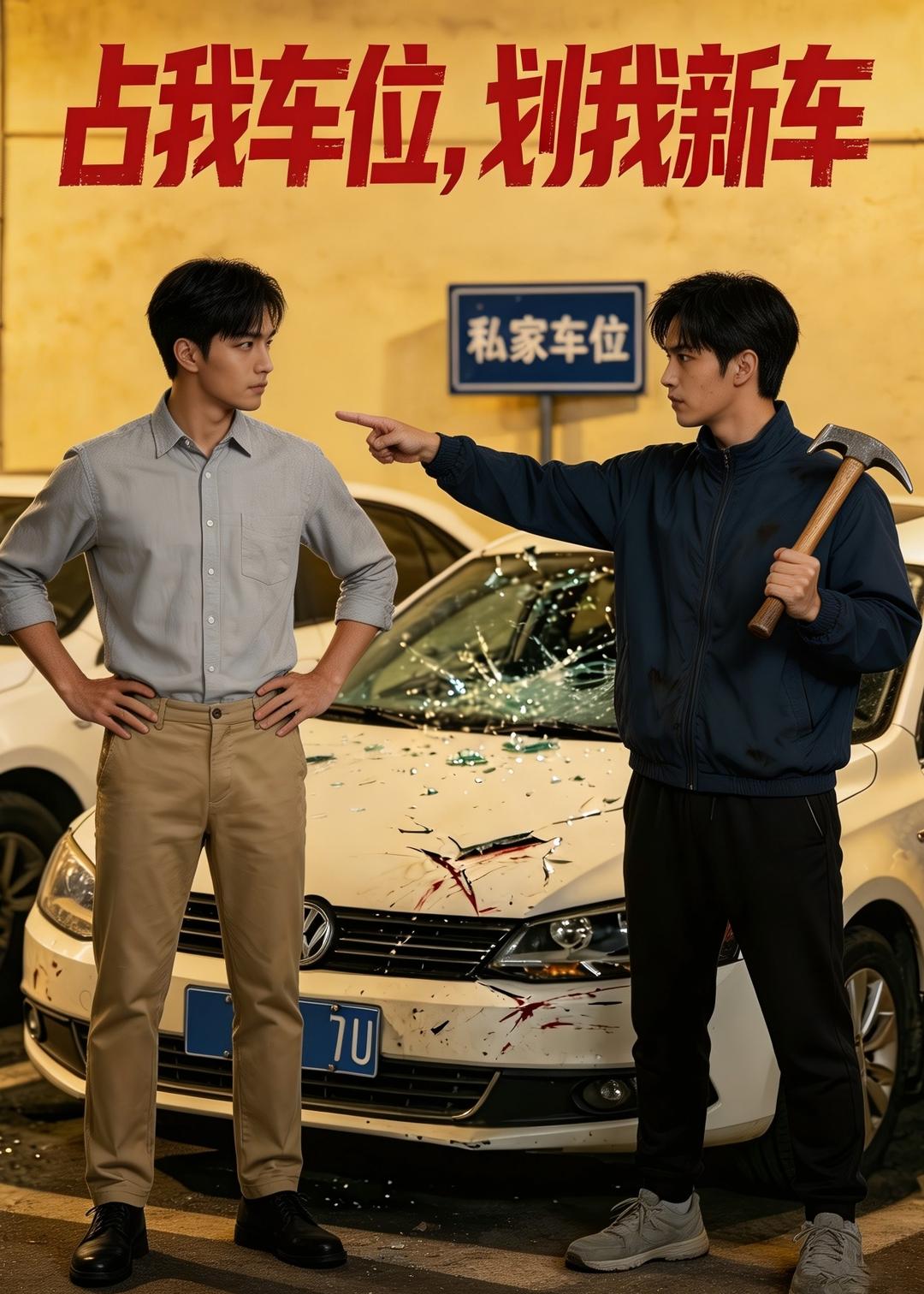 占我车位划我新车