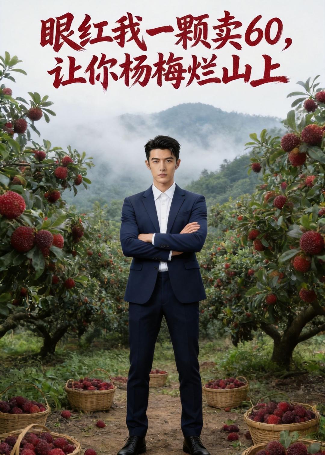 眼红我一颗卖六零让你杨梅烂山上