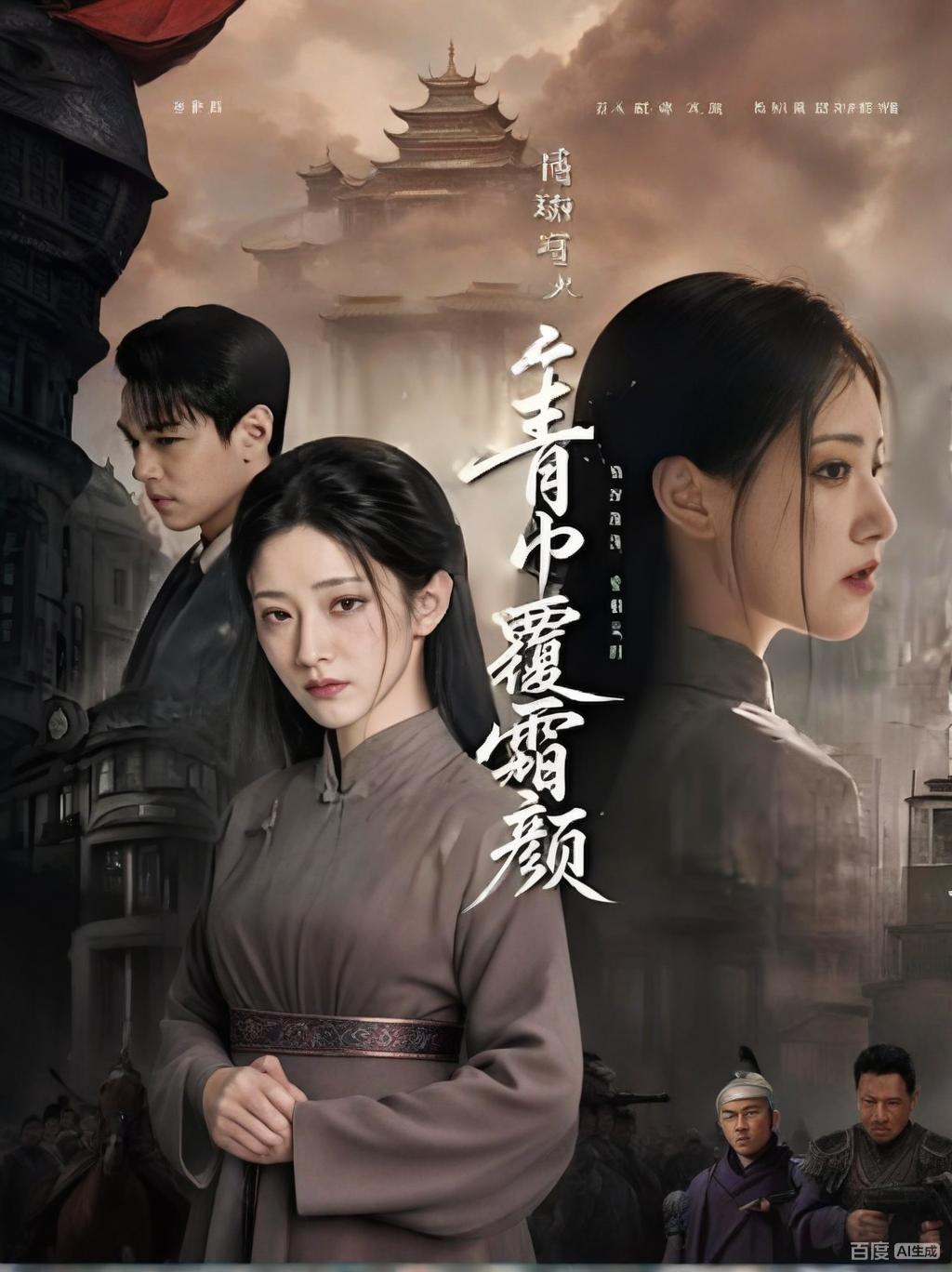 青巾覆霜颜