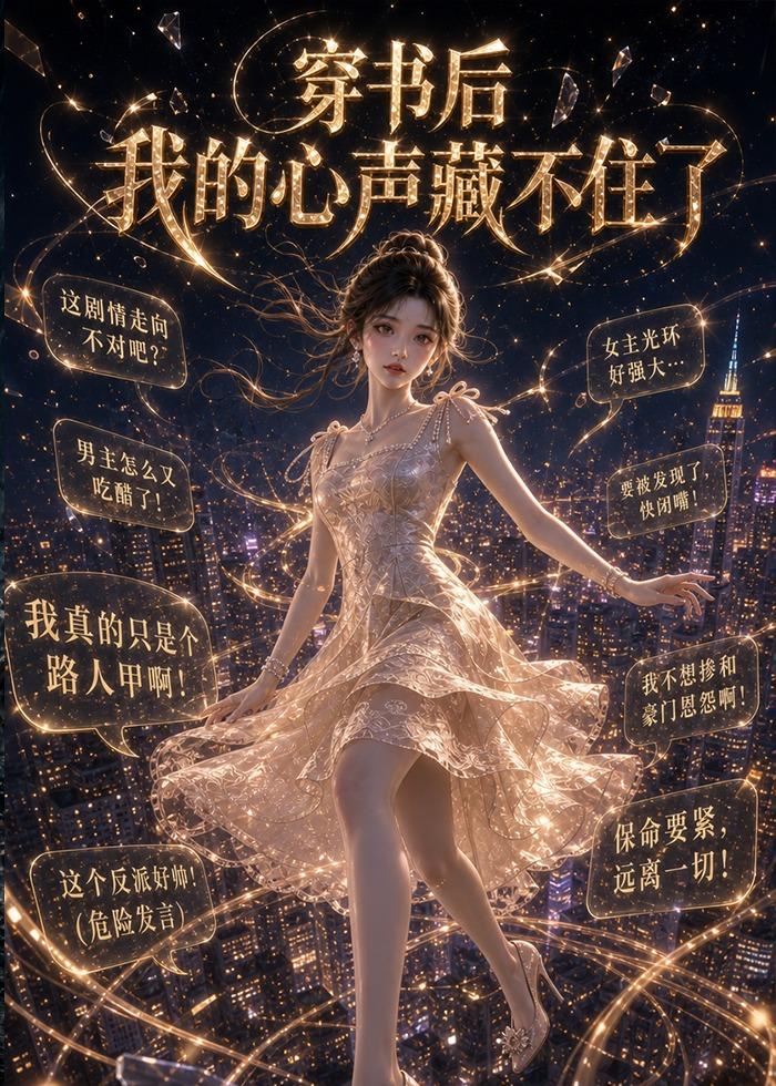 穿书后我的心声藏不住了封面图