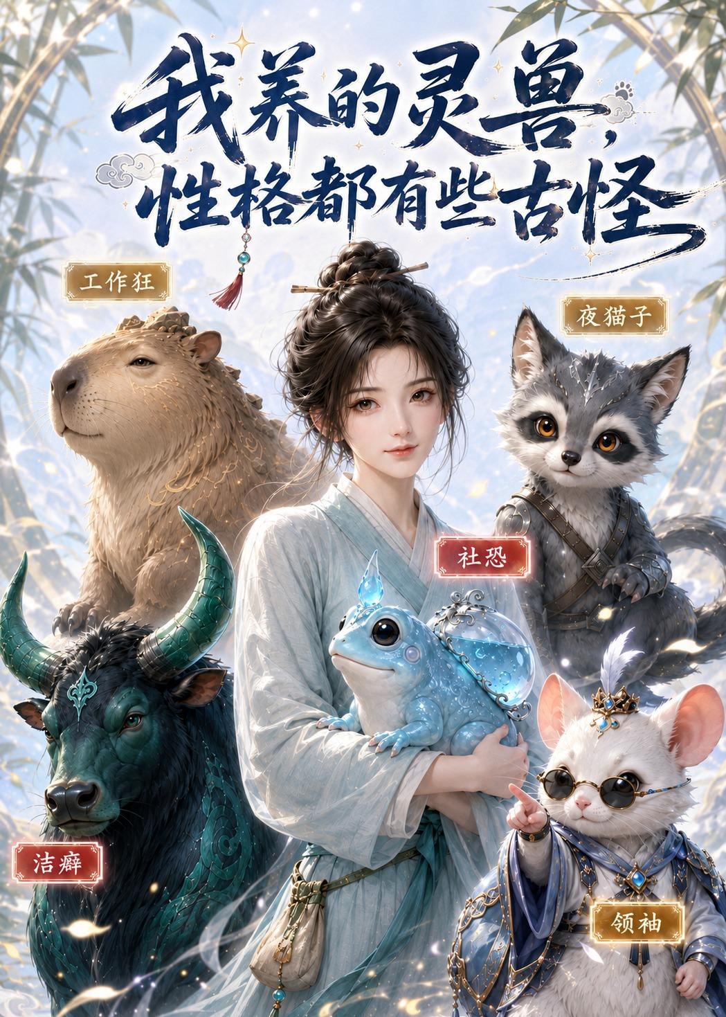我养的灵兽，性格都有些古怪封面图