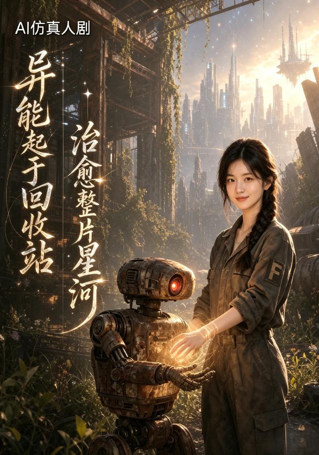 异能起于回收站治愈整片星河封面图