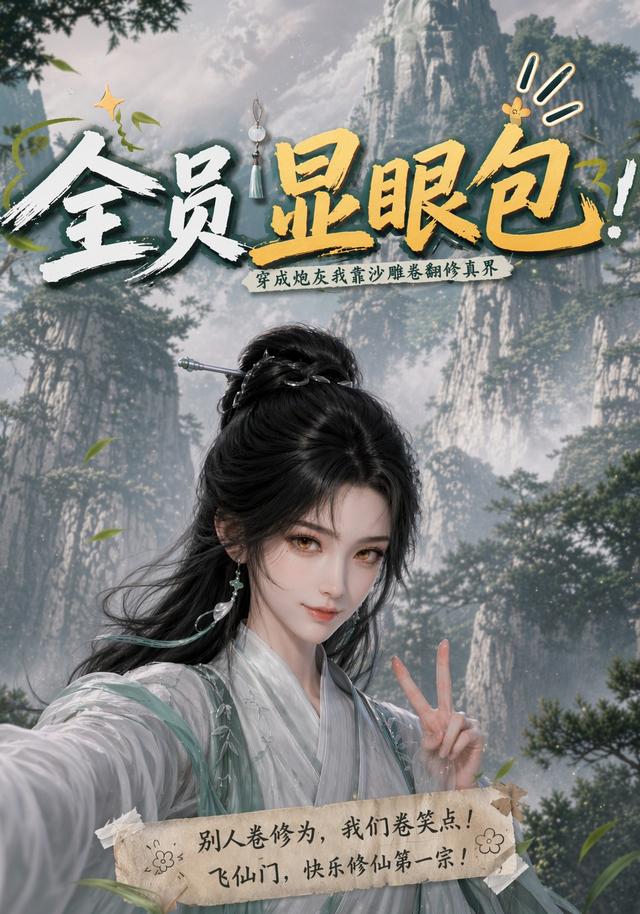 全员显眼包：穿成炮灰我靠沙雕卷翻修真界封面图